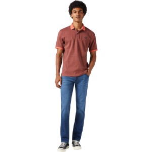 ג'ינס Wrangler לגברים גזרת REGULAR - כחול