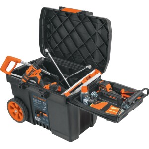 ארגז כלים מחוזק "23 עם גלגלים TRUPER