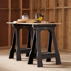 זוג חמורי עבודה מתקפלים עד 362 ק''ג Stanley