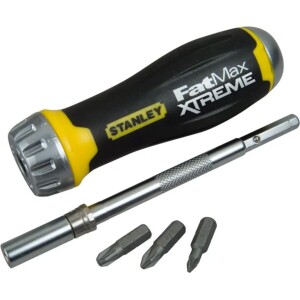 מברגון רצ'ט 10 ביטים מתחלפים STANLEY FATMAX