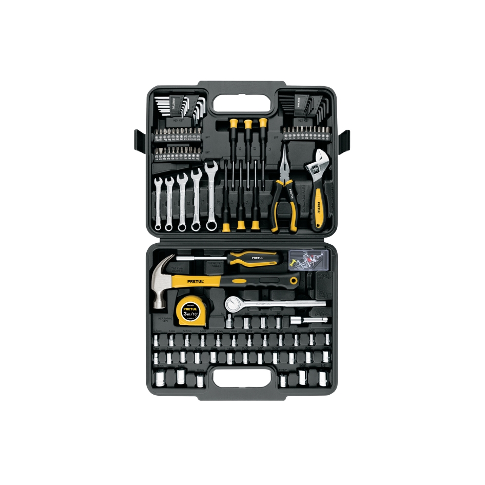סט כלים במזוודה 109 חלקים TRUPER PRETUL