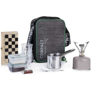 ערכת קפה קומפקטית לשטח